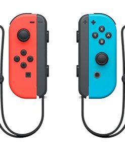 Nintendo Joy-Con Left Neon Red Right Neon Blue Controller Set 2 Nintendo Joy-Con Left Neon Red Right Neon Blue Controller Set 2