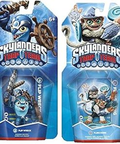 Skylanders Trap Team Fling Kong Flip Wreck Combo Set for Kids Skylanders Trap Team Fling Kong Flip Wreck Combo Set for Kids
