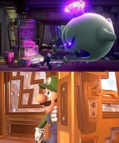 Luigi’s Mansion 3 for Nintendo Switch (US Version), with PremGear Thumb Grips (8 pack – Black, Blue, Red & Clear), 24 Slot Game Card Holder & Cleaning Cloth 2 Luigi’s Mansion 3 for Nintendo Switch (US Version), with PremGear Thumb Grips (8 pack – Black, Blue, Red & Clear), 24 Slot Game Card Holder & Cleaning Cloth 2