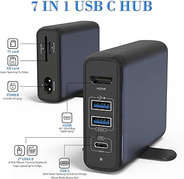 Nintendo Switch Dock Station with 65W Power Supply and USB C Cable 2 Nintendo Switch Dock Station with 65W Power Supply and USB C Cable - Image 2