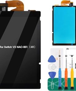 Nintendo Switch V2 LCD Screen Replacement Kit for HAC-001 2019 Nintendo Switch V2 LCD Screen Replacement Kit for HAC-001 2019