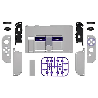 Colorful Border Screen Protector and SNES Style Shell for Switch 2 Colorful Border Screen Protector and SNES Style Shell for Switch - Image 2