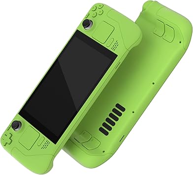 eXtremeRate Custom Faceplate Shell for Steam Deck LCD Green Replacement eXtremeRate Custom Faceplate Shell for Steam Deck LCD Green Replacement