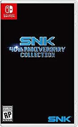 SNK 40th Anniversary Collection for Nintendo Switch Console SNK 40th Anniversary Collection for Nintendo Switch Console