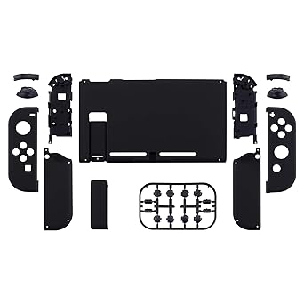 ExtremeRate Black Replacement Shell for Nintendo Switch Pro Controller 2 ExtremeRate Black Replacement Shell for Nintendo Switch Pro Controller - Image 2
