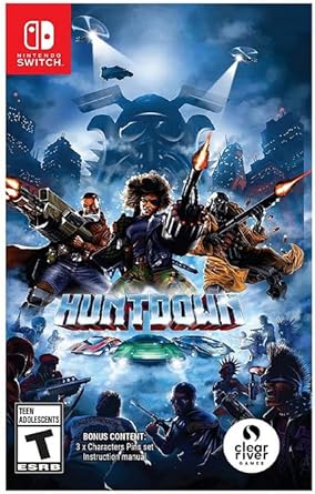 Huntdown Game for Nintendo Switch – Action and Adventure Awaits Huntdown Game for Nintendo Switch - Action and Adventure Awaits