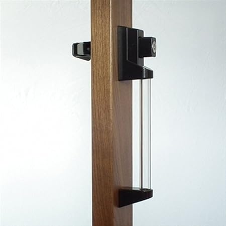 Storm Door Hardware Surface Mount Lucite Clear Tube 1-1/4 Inch Thick 2 Storm Door Hardware Surface Mount Lucite Clear Tube 1-1/4 Inch Thick - Image 2