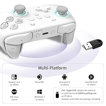 GuliKit KK3 Max Controller with 4 Back Buttons for Switch and PC 2 GuliKit KK3 Max Controller with 4 Back Buttons for Switch and PC - Image 2