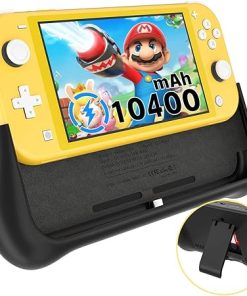 Portable 10400mAh Battery Pack for Nintendo Switch Lite with Kickstand Portable 10400mAh Battery Pack for Nintendo Switch Lite with Kickstand