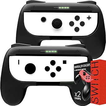 Orzly Joy-Con Grips and VR Headset for Nintendo Switch Gaming 2 Orzly Joy-Con Grips and VR Headset for Nintendo Switch Gaming - Image 2