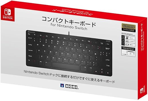 Holi USB Compact Keyboard for Nintendo Switch Console Gaming Holi USB Compact Keyboard for Nintendo Switch Console Gaming