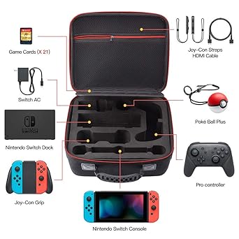 VORI Gaming Backpack and Carry Case for Nintendo Switch Console 2 VORI Gaming Backpack and Carry Case for Nintendo Switch Console - Image 2