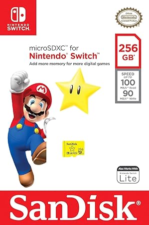 SanDisk 256GB MicroSDXC Card for Nintendo Switch OLED Model Bundle 2 SanDisk 256GB MicroSDXC Card for Nintendo Switch OLED Model Bundle - Image 2