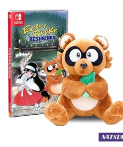 Pocky and Rocky Reshrined Plushie Bundle Limited Edition Nintendo Switch Pocky and Rocky Reshrined Plushie Bundle Limited Edition Nintendo Switch