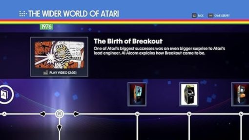 Atari 50 Anniversary Celebration Expanded Edition Steelbook NS UK PAL - Image 2