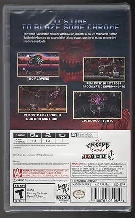 Blazing Chrome Available for Nintendo Switch Limited Run Games 48 2 Blazing Chrome Available for Nintendo Switch Limited Run Games 48 - Image 2