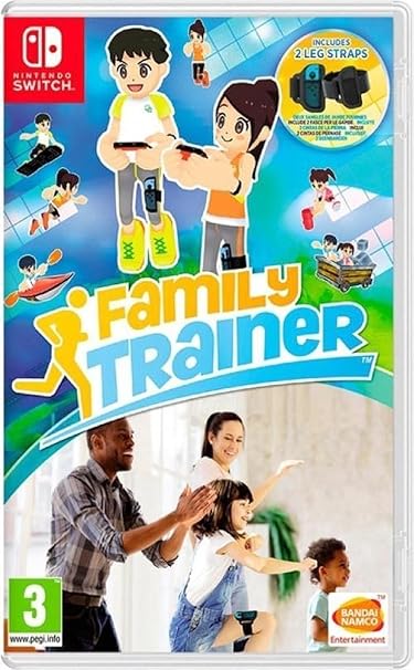 Family Trainer for Nintendo Switch with Leg Bands Included Family Trainer for Nintendo Switch with Leg Bands Included