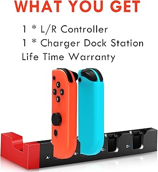 Ultimate Switch Controller with Charging Dock for Joypads and Vibration 2 Ultimate Switch Controller with Charging Dock for Joypads and Vibration - Image 2