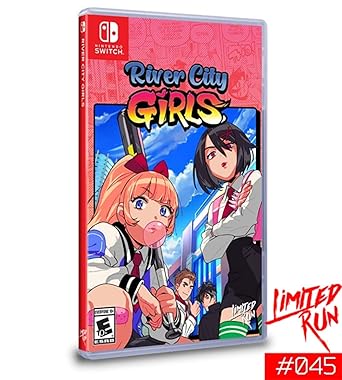 Switch Limited Run 45 River City Girls Holographic Reflective Cover Switch Limited Run 45 River City Girls Holographic Reflective Cover