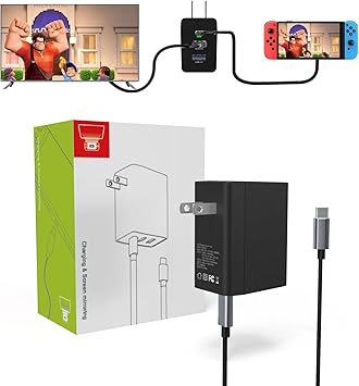 Nintendo Switch Dock Charger Mirabox 45W Portable TV Docking Station Nintendo Switch Dock Charger Mirabox 45W Portable TV Docking Station