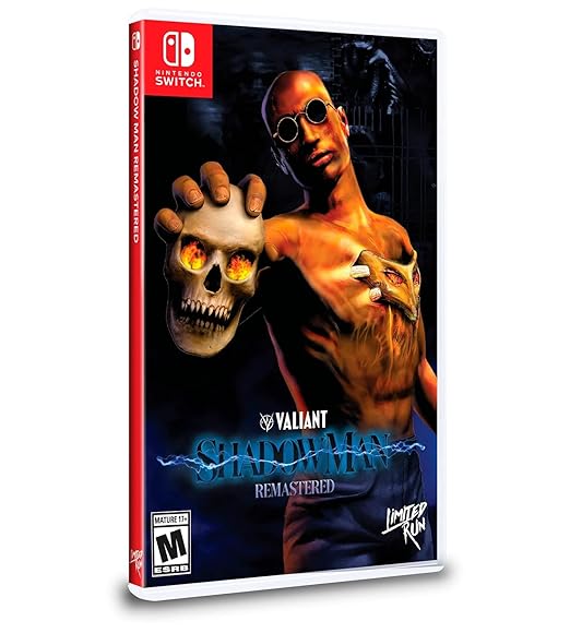 Shadow Man Remastered Limited Run 142 for Nintendo Switch Game Shadow Man Remastered Limited Run 142 for Nintendo Switch Game
