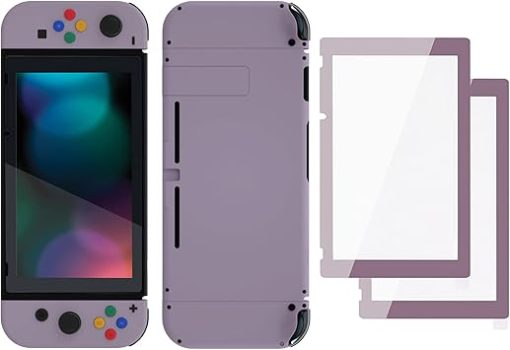 Colorful Border Screen Protector and Housing for Nintendo Switch