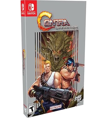Contra Operation Galuga Classic Edition Limited Run Games for Switch Contra Operation Galuga Classic Edition Limited Run Games for Switch