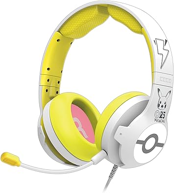 Pikachu Gaming Headset for Nintendo Switch and Switch Lite Official Pikachu Gaming Headset for Nintendo Switch and Switch Lite Official