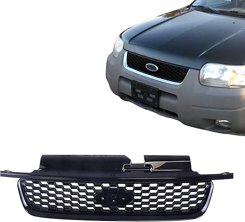 Titanium Plus Front Grille Replacement for Ford Escape 2001-2004 Titanium Plus Front Grille Replacement for Ford Escape 2001-2004