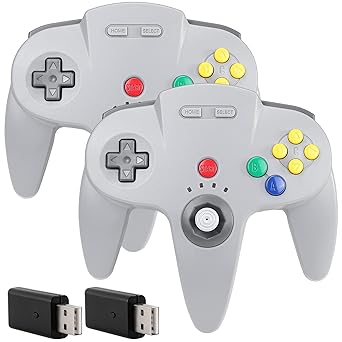 Wireless USB Controller for Switch PC MAC Raspberry Pi 2 Pack Grey Wireless USB Controller for Switch PC MAC Raspberry Pi 2 Pack Grey
