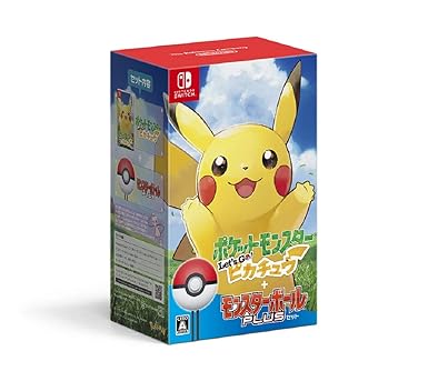 Pokémon Let’s Go Pikachu with Poké Ball Plus for Nintendo Switch Pokémon Let’s Go Pikachu with Poké Ball Plus for Nintendo Switch