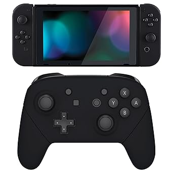 ExtremeRate Black Replacement Shell for Nintendo Switch Pro Controller ExtremeRate Black Replacement Shell for Nintendo Switch Pro Controller