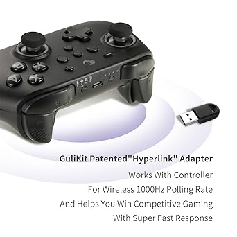 GuliKit KK3 Pro Game Controller Wireless Joysticks for Switch PC 2 GuliKit KK3 Pro Game Controller Wireless Joysticks for Switch PC - Image 2