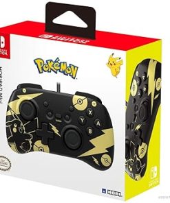 Nintendo Switch HORIPAD Mini Black and Gold Pikachu Edition by HORI Nintendo Switch HORIPAD Mini Black and Gold Pikachu Edition by HORI