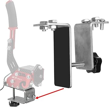 YONGYAO USB Handbrake 14bit Hall Sensor Fixture Clamp for Racing SIMs 2 YONGYAO USB Handbrake 14bit Hall Sensor Fixture Clamp for Racing SIMs - Image 2