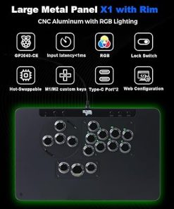 Haute42 Leverless Arcade Stick X Series with RGB and Lock Switch 2 Haute42 Leverless Arcade Stick X Series with RGB and Lock Switch 2