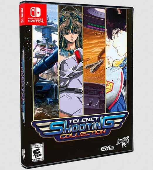 Telenet Shooting Collection Deluxe for Nintendo Switch Limited Edition Telenet Shooting Collection Deluxe for Nintendo Switch Limited Edition