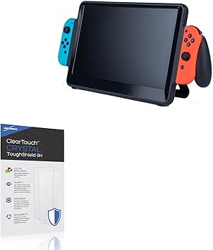 BoxWave Screen Protector for Nintendo Switch ClearTouch Crystal 9H BoxWave Screen Protector for Nintendo Switch ClearTouch Crystal 9H