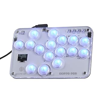 Haute42 S16 Leverless Arcade Stick with Kailh Crystal Switches Haute42 S16 Leverless Arcade Stick with Kailh Crystal Switches