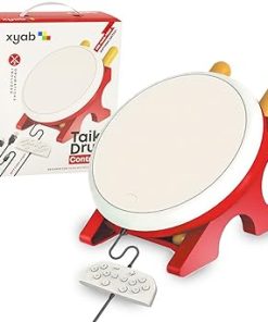 XYAB | Taiko Drum Pad Controller with Drum Sticks for Nintendo Switch Taiko no Tatsujin Drum n’ Fun Game XYAB | Taiko Drum Pad Controller with Drum Sticks for Nintendo Switch Taiko no Tatsujin Drum n’ Fun Game