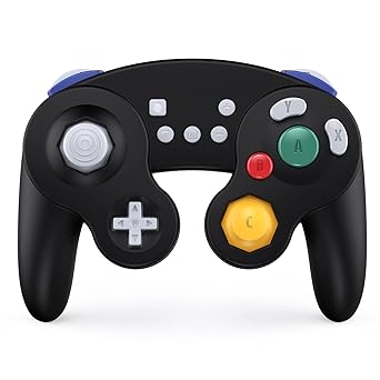 Wireless Gamecube Controller for Switch Lite PC Android Steam Black Wireless Gamecube Controller for Switch Lite PC Android Steam Black
