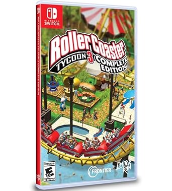 RollerCoaster Tycoon 3 Complete Edition for Nintendo Switch Limited Run 2 RollerCoaster Tycoon 3 Complete Edition for Nintendo Switch Limited Run - Image 2