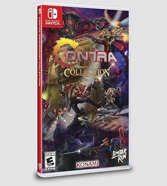 Contra Anniversary Collection Limited Run 140 for Nintendo Switch Contra Anniversary Collection Limited Run 140 for Nintendo Switch