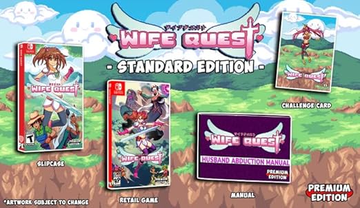 Wife Quest Premium Edition for Nintendo Switch – Game #17 Wife Quest Premium Edition for Nintendo Switch - Game #17