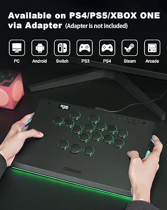 Haute42 Leverless Arcade Stick with RGB Lighting for PC and Console 2 Haute42 Leverless Arcade Stick with RGB Lighting for PC and Console - Image 2