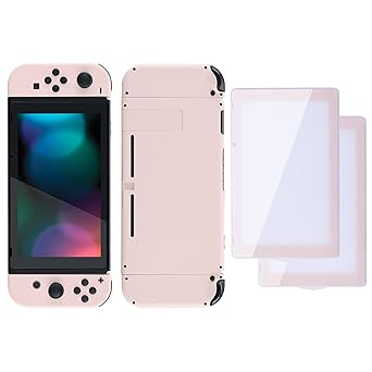 Nintendo Switch Colorful Screen Protector and Joycon Housing – Pink Nintendo Switch Colorful Screen Protector and Joycon Housing - Pink