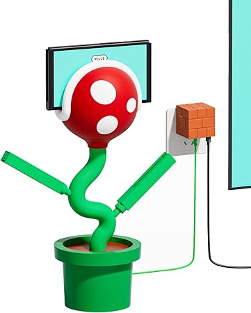 Piranha Plant Dock Compatible with Nintendo Switch and OLED Models Piranha Plant Dock Compatible with Nintendo Switch and OLED Models