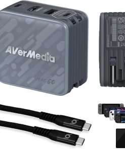 AVerMedia 100W GaN Charger for Nintendo Switch and Steam Deck Dock AVerMedia 100W GaN Charger for Nintendo Switch and Steam Deck Dock