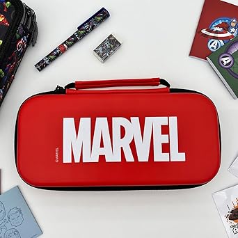 Marvel Nintendo Switch Case with Zipper and Screen Protection 10 Games 2 Marvel Nintendo Switch Case with Zipper and Screen Protection 10 Games - Image 2