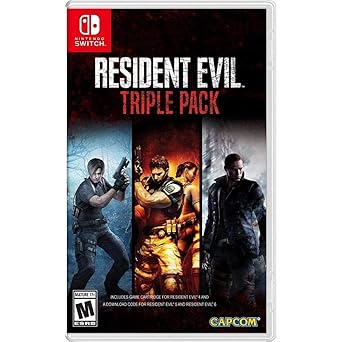 Resident Evil Triple Pack for Nintendo Switch Console System Resident Evil Triple Pack for Nintendo Switch Console System